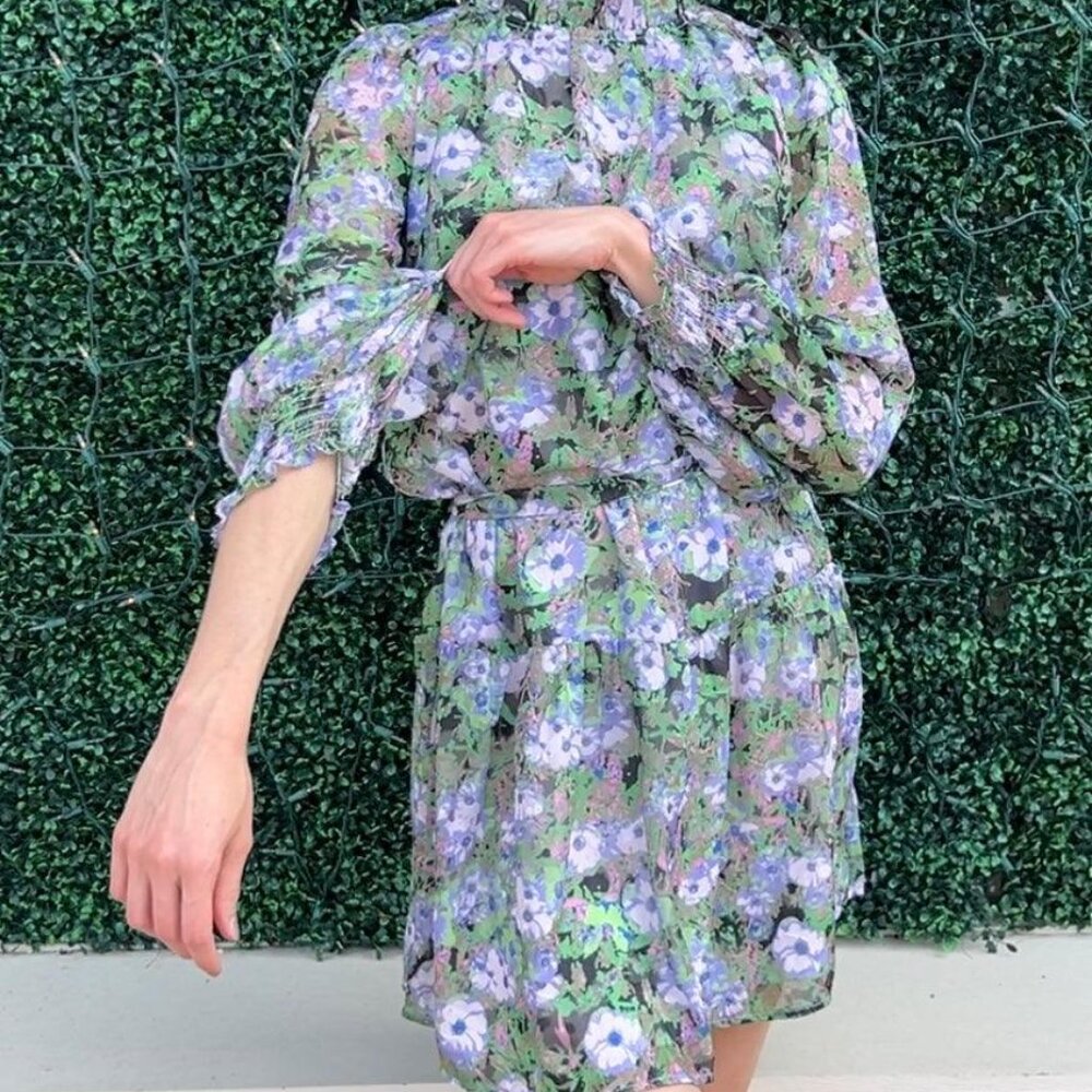Dark Floral Dress